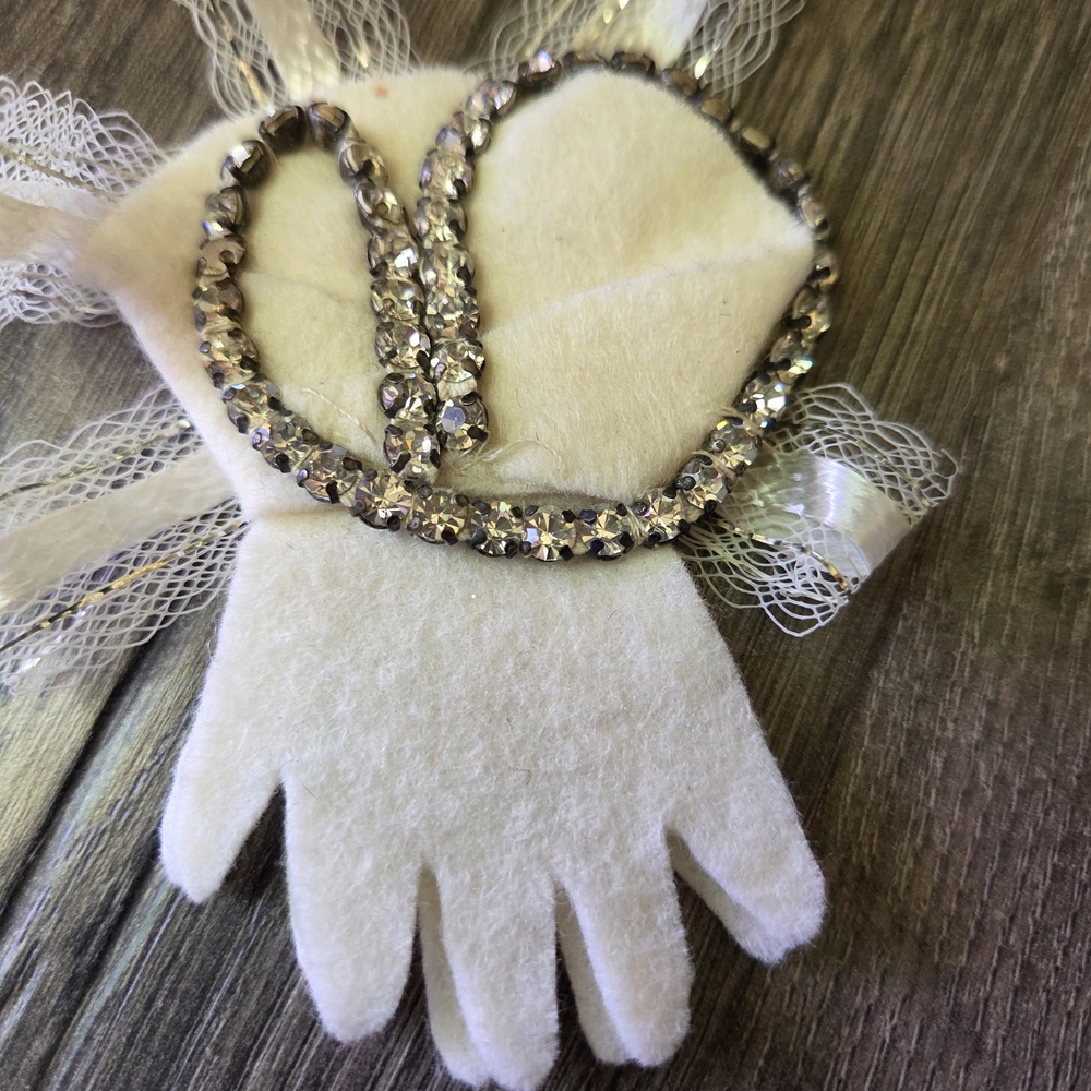 Elegant Silver Crystal Bracelet